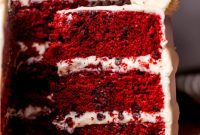 Red Velvet Chocolate Chip Dream Cake